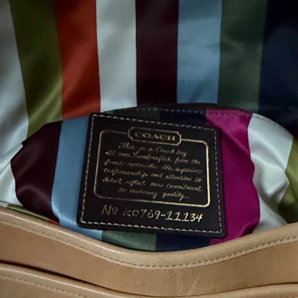 Coach Legacy Leather 65th Anniversary Ali Shoulder Bag NWOT - Picture 7 of 15